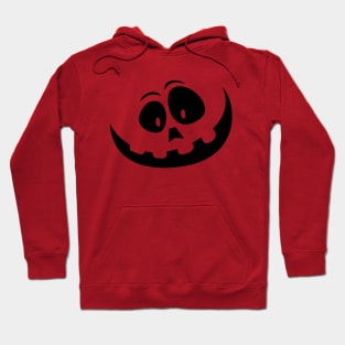 Carved Halloween Pumpkin Scary Silhouette Spooky Hoodie